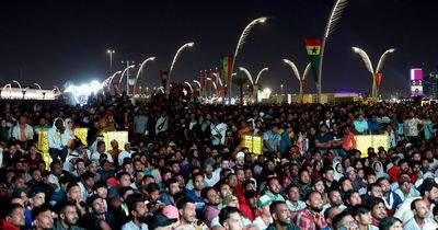 Riot police deployed and panic at Qatar World Cup fanzone