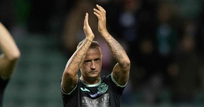 Leigh Griffiths scores from halfway line on Hibs return as ex-Celtic star sends free agent reminder