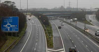 Girl, 3, and man dead after M6 crash which saw car burst into flames