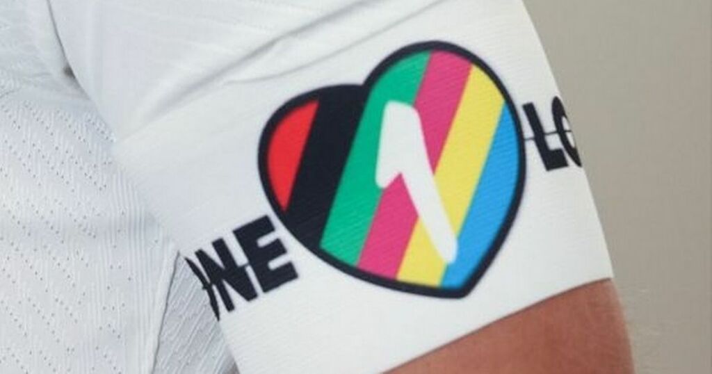 What is the OneLove armband and why are England and…