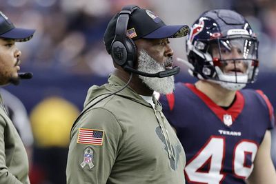 Texans coach Lovie Smith gets testy about starting quarterback situation following 23-10 loss to Washington