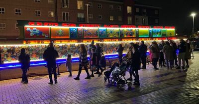 Stunning images show Wigan's Light Night festival dazzling spectators