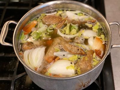 Turkey stock: Easy, economical way to use more of the bird