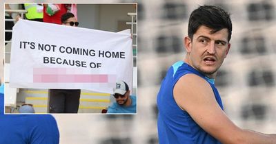 Iran fans poke fun at Harry Maguire with brutal World Cup message to England defender