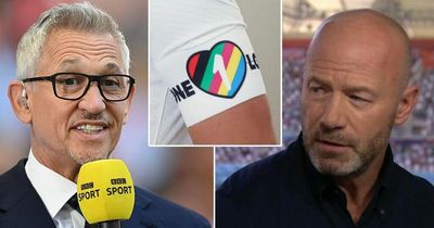 Alan Shearer and Gary Lineker criticise FIFA's OneLove armband stance - "It's not fair!"