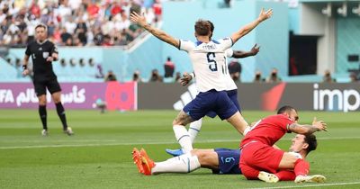 Harry Maguire 'rugby tackle' penalty verdict as England supporters question VAR denial