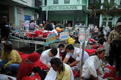 Death toll at 56 after quake shakes Indonesia's Java island