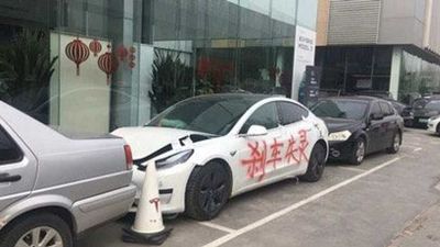 Latest Tesla "Brake Failure" Incident Causes Comedy In China