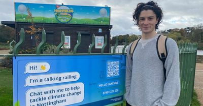 New 'talking railings' in Nottingham described as 'interesting'