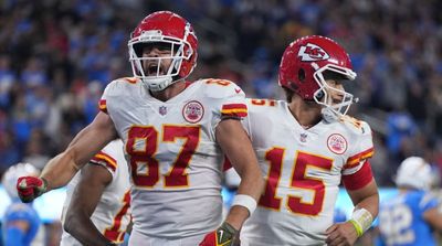 Chiefs’ Patrick Mahomes Says Travis Kelce Is Best TE of All Time