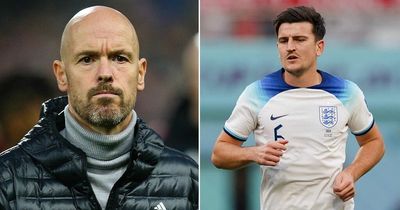 Erik ten Hag's prediction on Gareth Southgate playing Harry Maguire for England