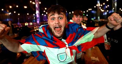 England fans watch World Cup 2022 opening game at Liverpool's 2,500 seater fan park