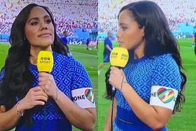 Who is Alex Scott? BBC Sport’s presenter wears OneLove armband after England ban