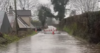 Flooding hits parts of Northern Ireland amid Met Office weather warning