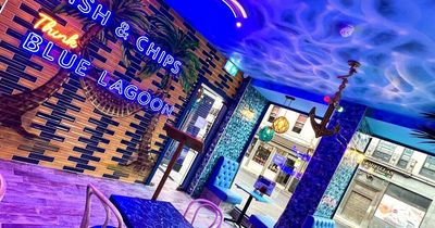 New pics shows Glasgow's newest Blue Lagoon restaurant with vibrant tropical-themed interior