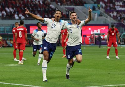 Saka at the double as England hit Iran for six