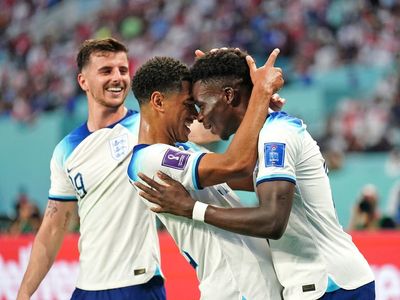 England v Iran: Best pictures from the Three Lions opening World Cup match