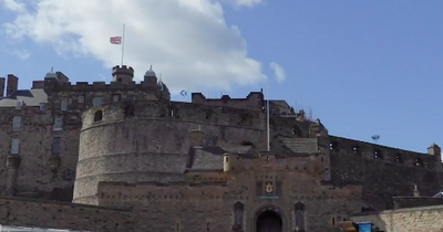 Edinburgh Castle flies flag at half-mast in poignant tribute to senior officer