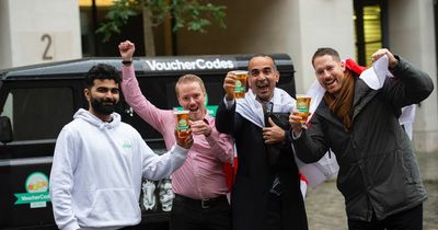 Free beer handed out to World Cup fans