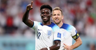 What Arsenal's Aaron Ramsdale did to Bukayo Saka after Iran win as England prediction comes true