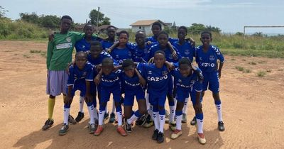 Everton fans hailed after kits arrive in Africa