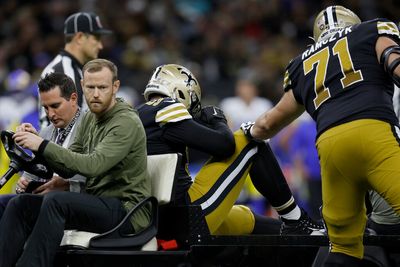 Saints DE Payton Turner had negative X-rays on injured ankle, taking further exams