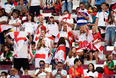 England fans coping without access to alcohol at World Cup stadiums