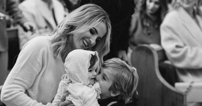 Inside Vogue Williams and Spencer Matthews son’s christening with famous friends and family