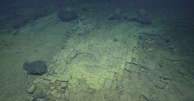 Creepy 'yellow brick road' to fabled Atlantis discovered on ancient undersea mountain