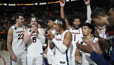 Virginia moves up to No. 5 in AP men’s basketball poll