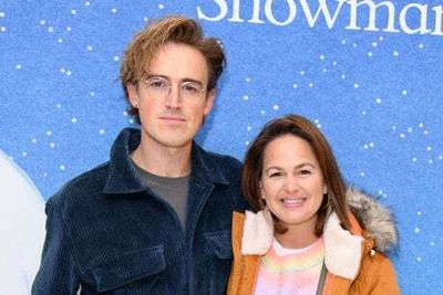 Giovanna Fletcher enjoys family day out at The Snowman’s 40th anniversary after gruelling charity trek