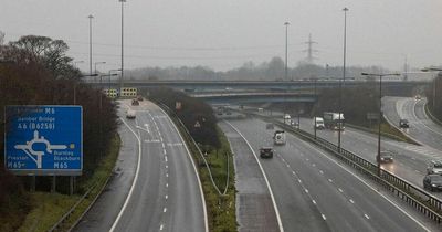 Three-year-old girl and man, 79, killed in motorway crash after car bursts into flames