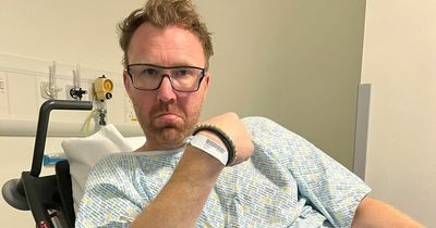 Comedian Jason Byrne hospitalised after 'niggles in his chest' days before he was due on stage