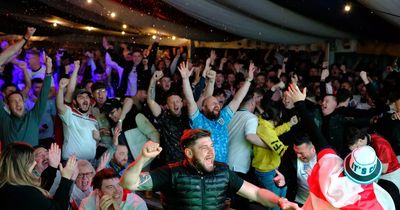 'It's coming home' - Incredible scenes from Newcastle's World Cup fan zone as England thrash Iran