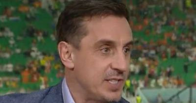 Every word Gary Neville said to defend why he's part of World Cup punditry team in Qatar