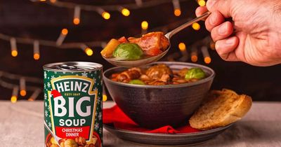 Heinz brings back Christmas Dinner soup complete with turkey, pigs in blankets and stuffing