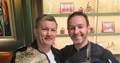 Boxing legend Ricky Hatton spotted at Conor McGregor's Dublin pub