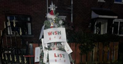 'Christmas wish tree' set up as demand soars for Belfast community group