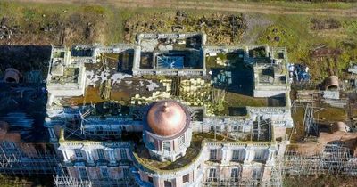 Mansion bigger than Buckingham Palace abandoned in UK countryside for decades