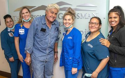 Jay Leno released from hospital after serious burns injuries