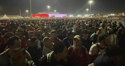 World Cup fans face ridiculously long queues to get back to Doha on Metro after Wales v USA