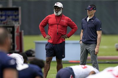 Coach Lovie Smith explains how Texans make changes with player personnel