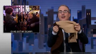 John Oliver Shouted Out Tony Armstrong’s Socceroos Celebrations Said He Has His Mum’s Scarf