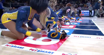 Pacers halftime puppy race fails in most adorable, hilarious fashion