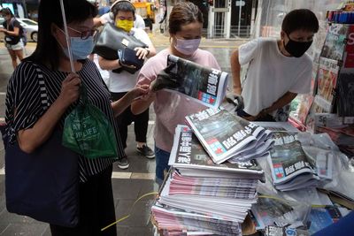 6 Apple Daily staff plead guilty to collusion in Hong Kong