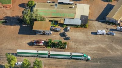 Major fuel stop between Queensland and NT closes indefinitely after serious kitchen fire