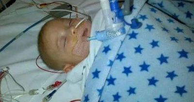 Leeds mum 'cried for days' as 'warrior' baby boy had heart operation at three months