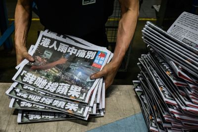 Six staffers from Hong Kong's Apple Daily plead guilty to foreign collusion