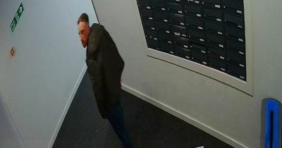 Police want to speak to this man after parcel stolen from Manchester flats