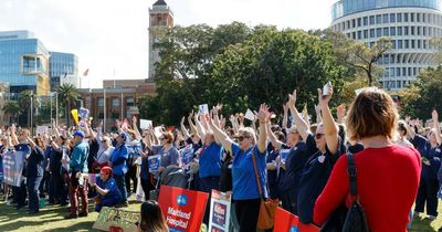 'This will be strike four': Nurses rally in Newcastle